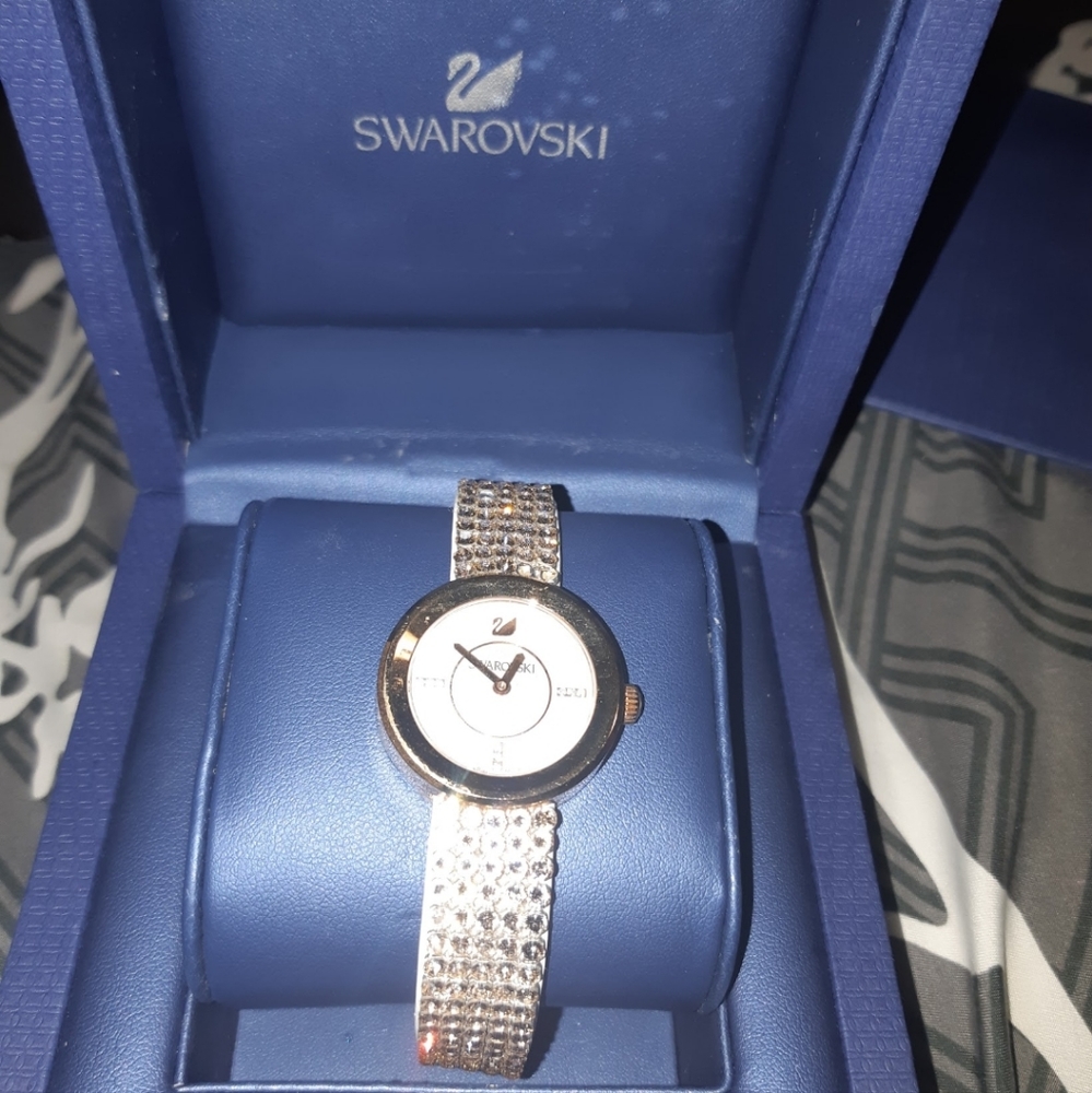 Swarovski crystal watch